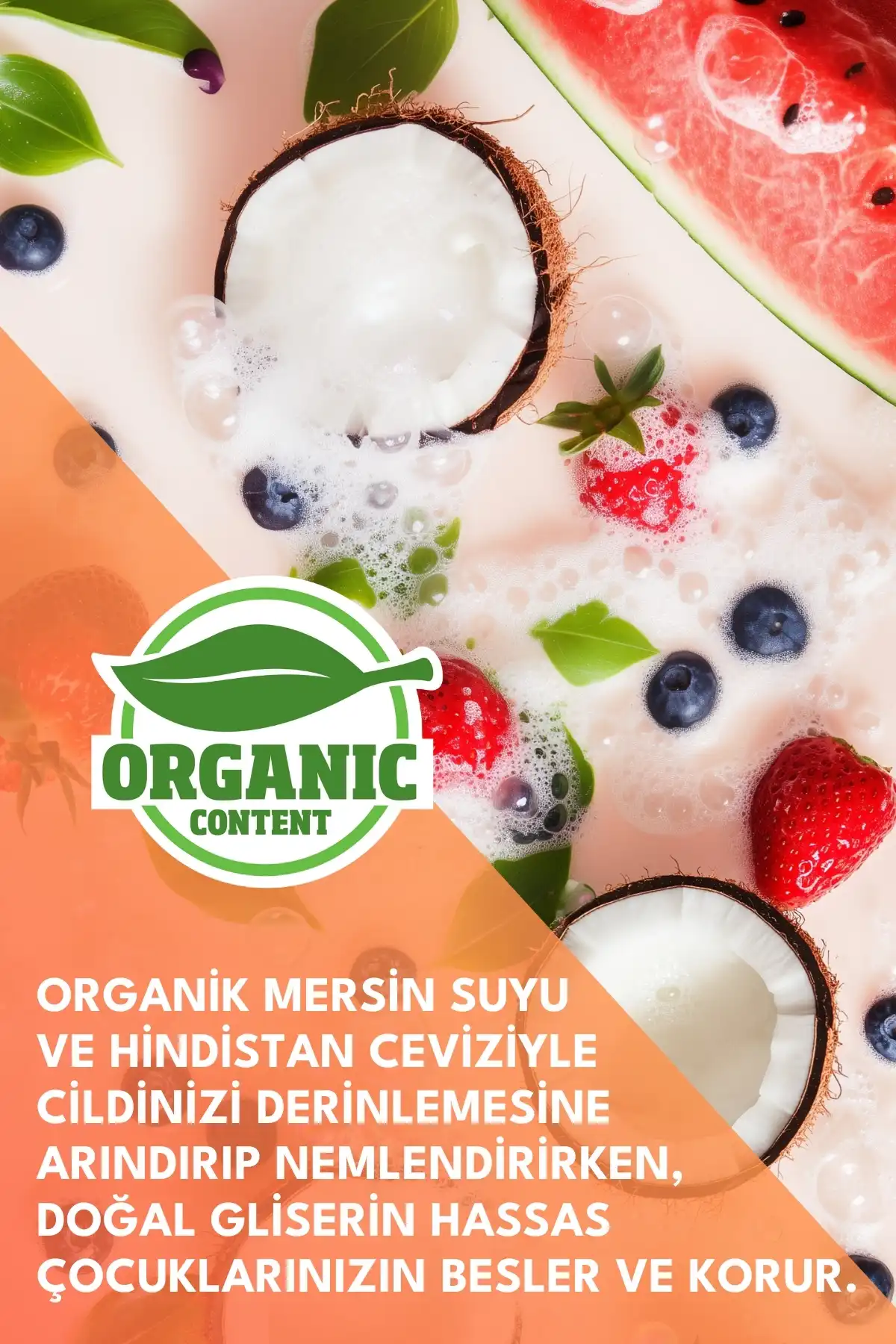 Minoris Kids Organik Çocuk Şampuanı Saç ve Vücut 400ml