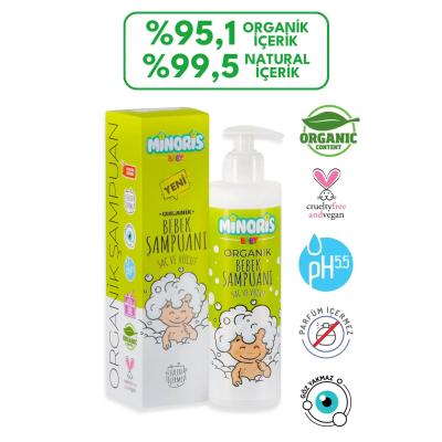Minoris Baby Organik Bebek Saç ve Vücut Şampuanı 400 ml